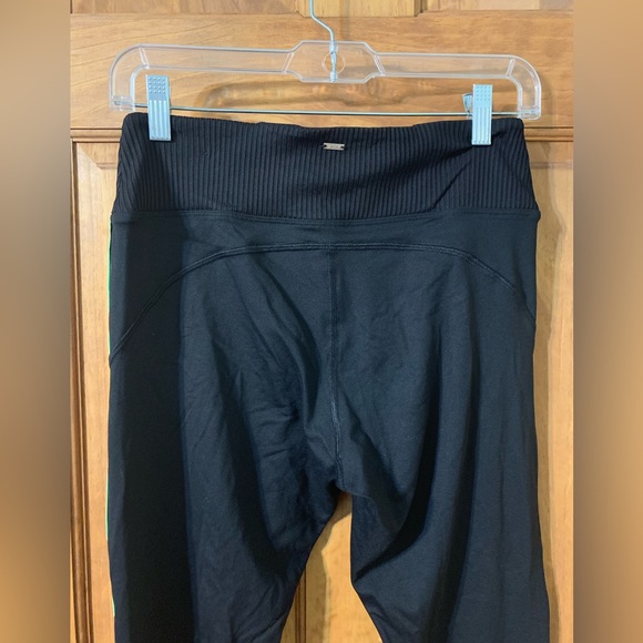 PINK Victoria Secret neon rainbow stripe ultimate leggings - Picture 3 of 6